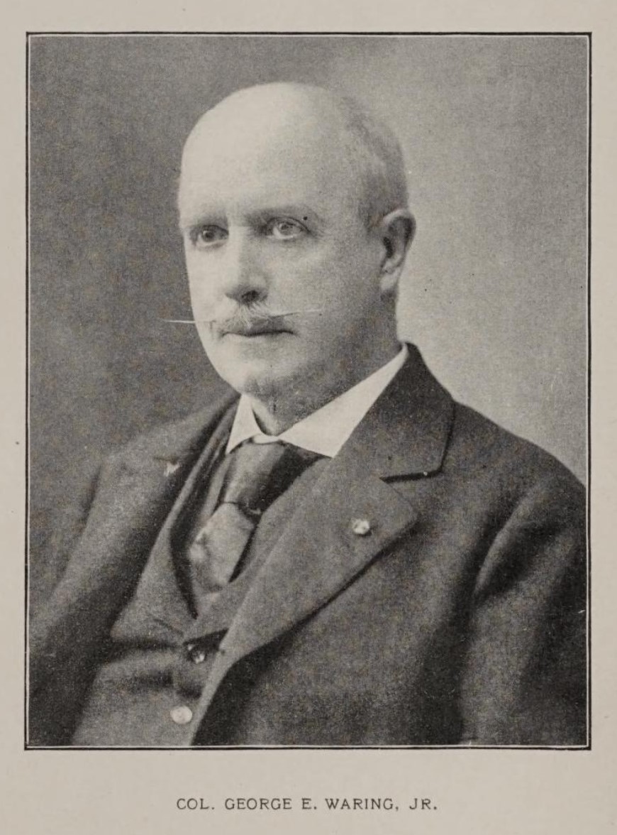 Headshot of George Edwin Waring