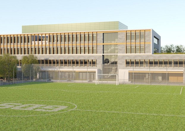 Winner of the 2021 AEI ISDC: Georgetown Day School rendering by Team 5: University of Nebraska-Lincoln