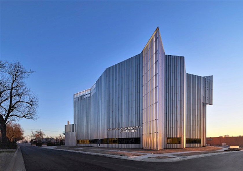 Lighting Systems Design;  Folding Light: Oklahoma Contemporary Arts Center Alvine Engineering