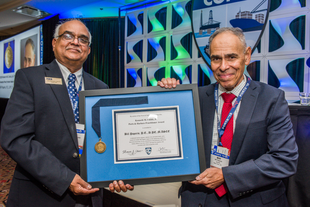 The 2019 Kenneth M. Childs, Jr. Practitioner's Award was presented to Bill Paparis, P.E., D.PE, M.ASCE.