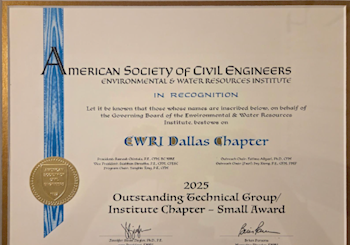 EWRI Dallas Chapter Advancing Environmental and Water Resources Engineering Through Outreach Education and Collaboration