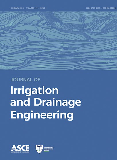Journal of Irrigation and Drainage Engineering