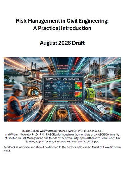 Risk Management in Civil Engineering: A Practical Introduction, August 2026