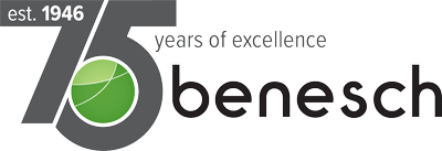 Benesch 75th Anniversary logo