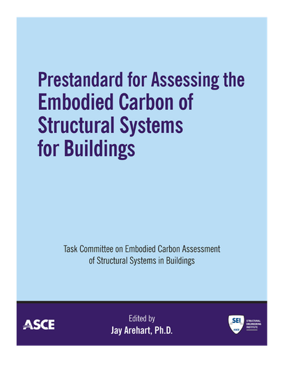 Cover of Prestandard for Assessing the Embodied Carbon of Structural Systems for Buildings