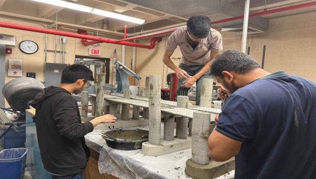Graduate Student Chapter at New Haven construction of the iconic Q bridge
