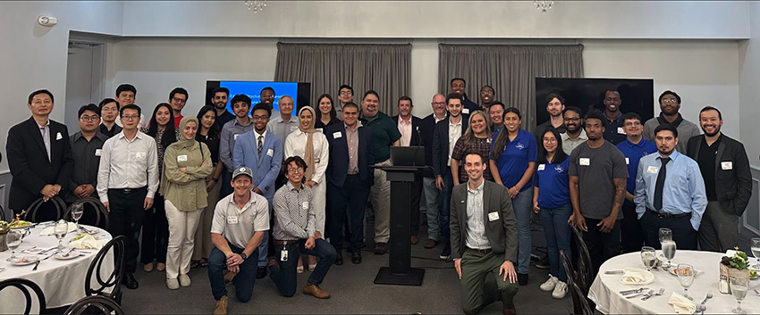 SEI Houston Graduate Student Chapter Group Photo