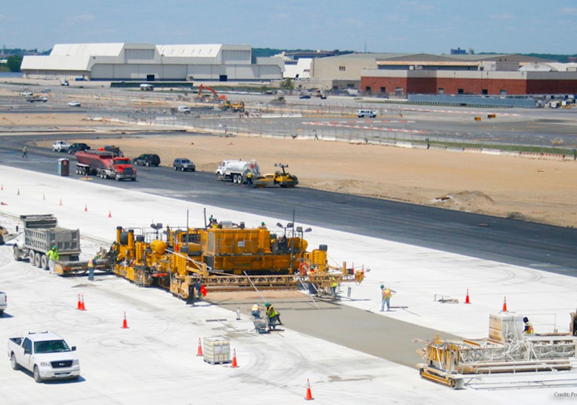 Highway pavement construction