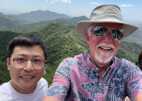 Roger Millar at the Great Wall 2023