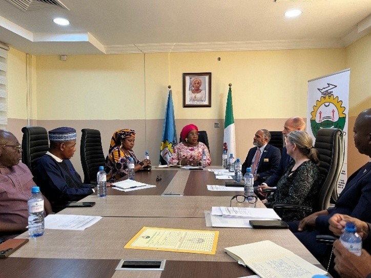 Presidential meeting with NSE in Abuja