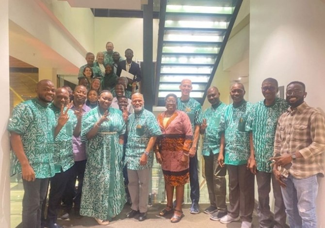 Nigeria Section members and leaders meet