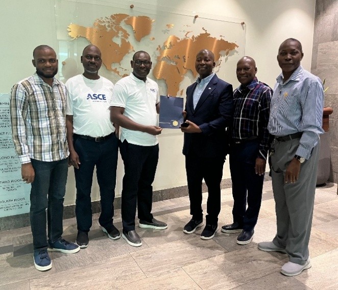 ASCE Nigeria Section Leadership group photo