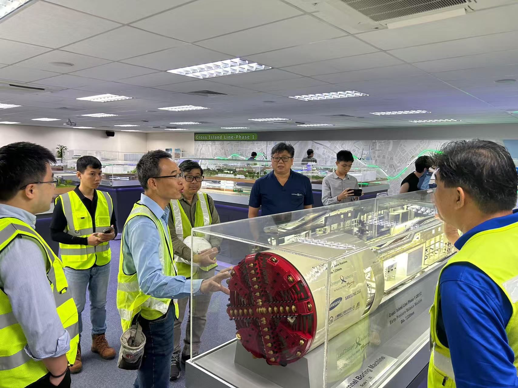Showing group tunnel boring machine model