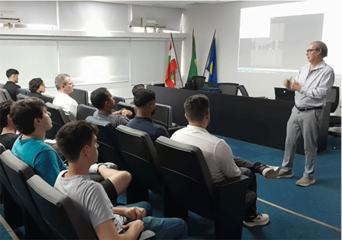 Lecture by Section President