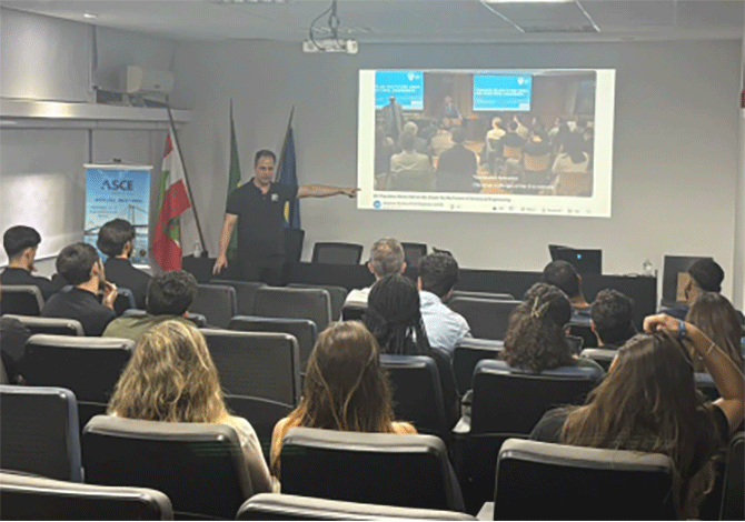 Lecture by section leadership