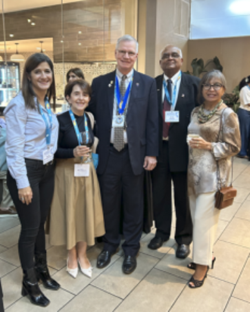 Region 10 Governor Olga Marin, Engineer Michael Sanio, and other attendees
