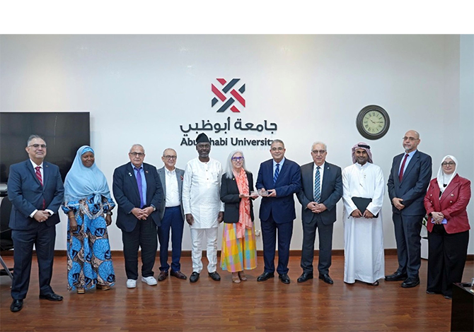 ASCE & Abu Dhabi University Dignitaries