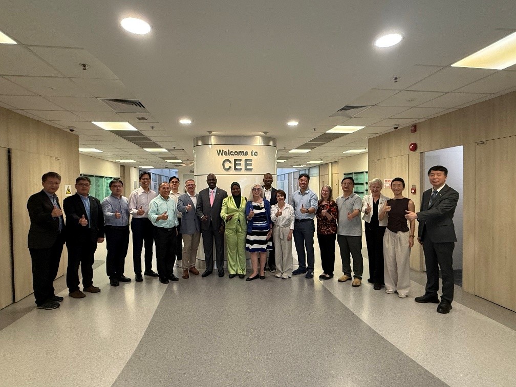 ASCE delegation’s visit to NTU, CEE and CoE, in Singapore 
