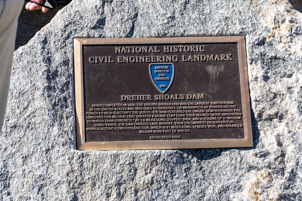 dreher shoals plaque