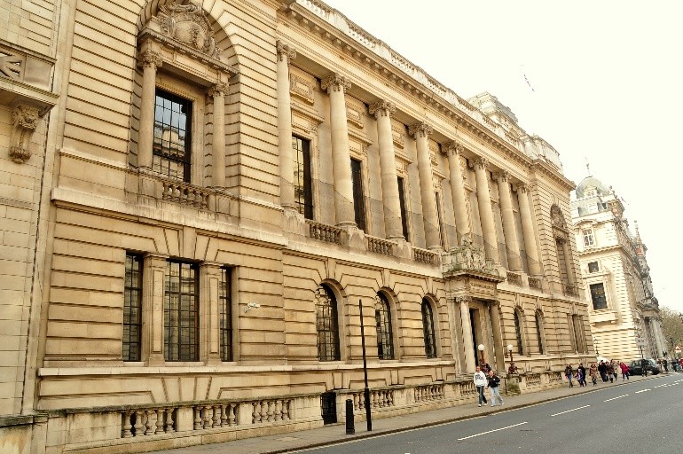 side view of building