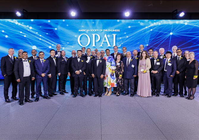 New ASCE Fellows at OPAL Gala 2023 by Jason Dixson