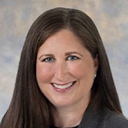 Woman in black sweater