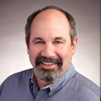 man smiling at camera