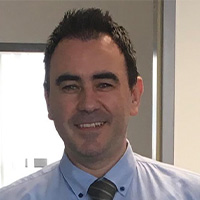 Man in shirt and tie