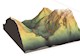 digital model of a landslide