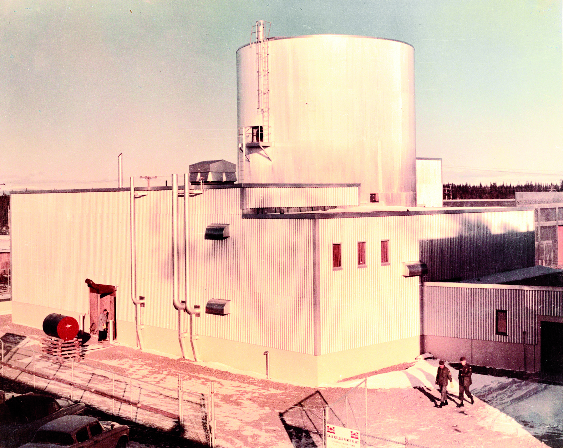 side view of reactor