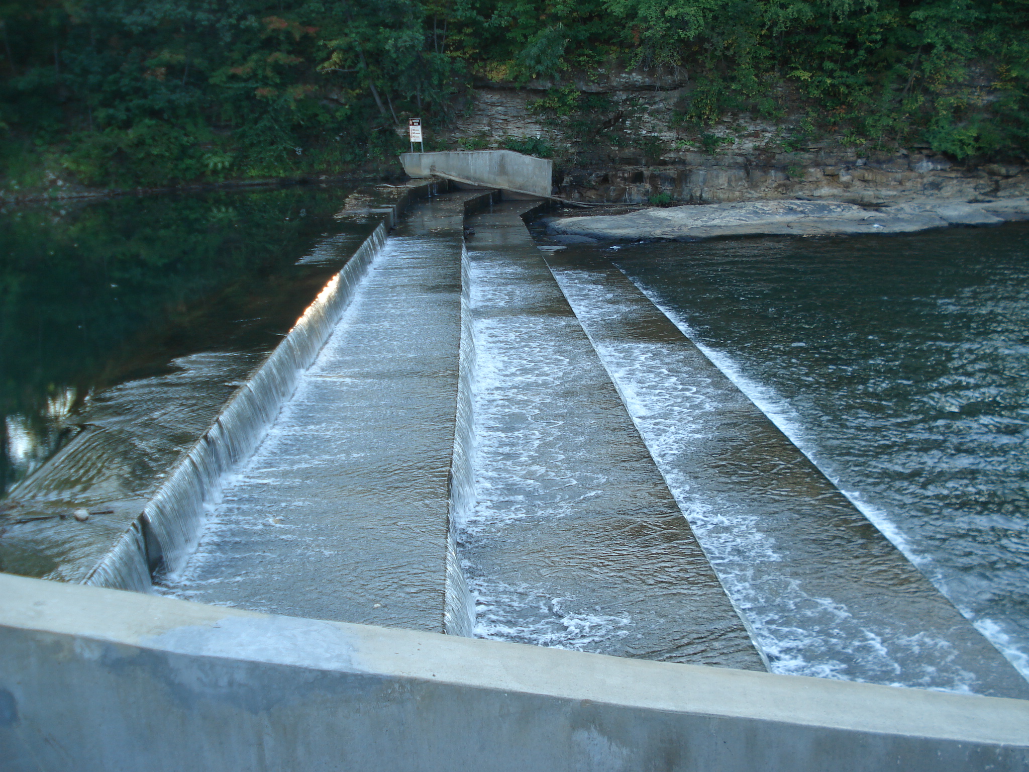 after image of the Redbank Dam in Pennsylvania
