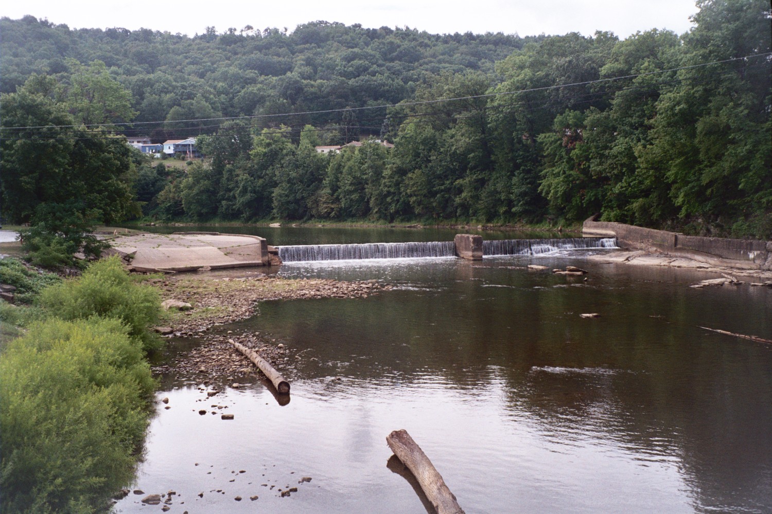 before image of Redbank Dam in Pennsylvania