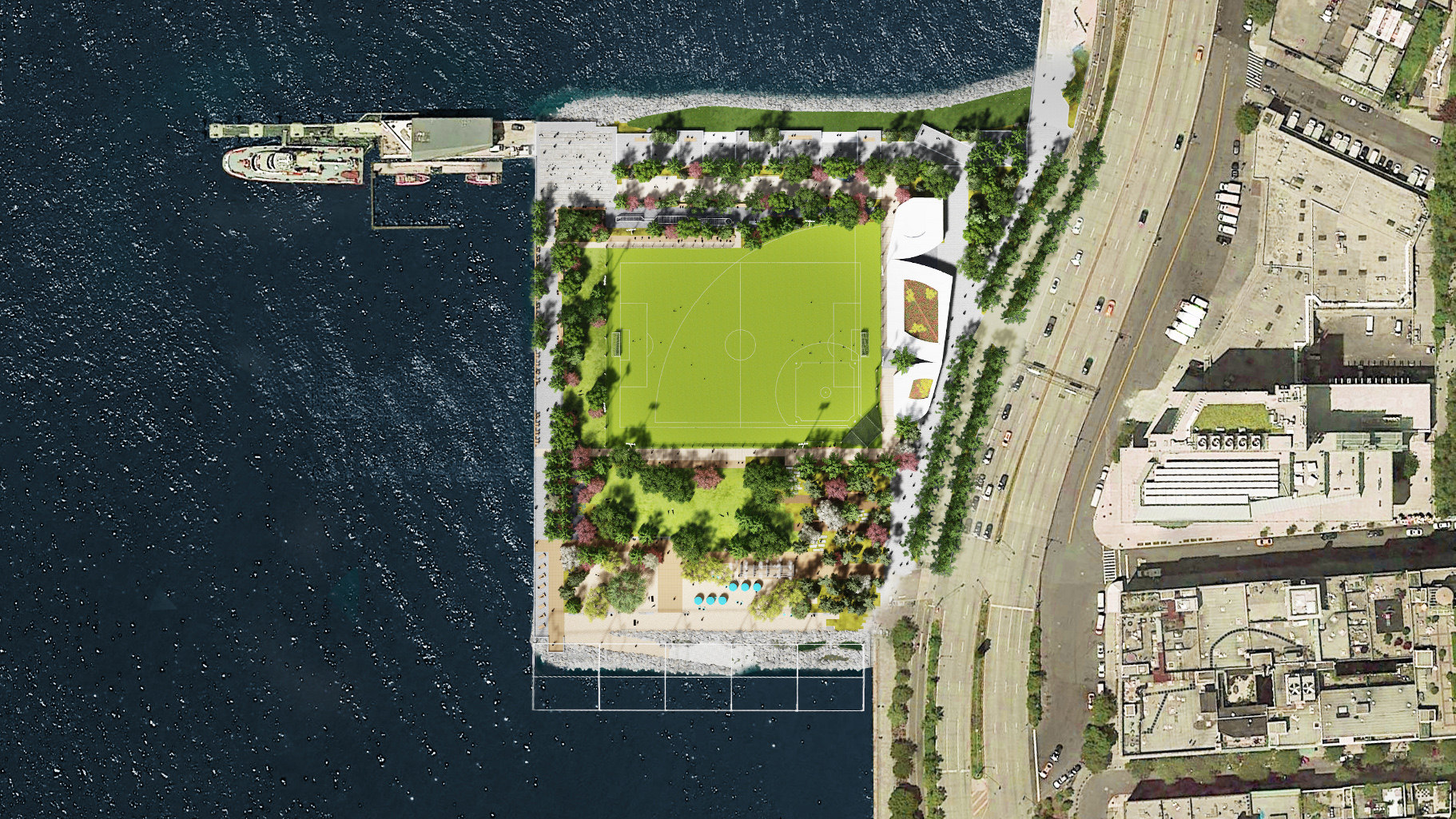 Historic Hudson River Park Bulkhead — Hudson River Park