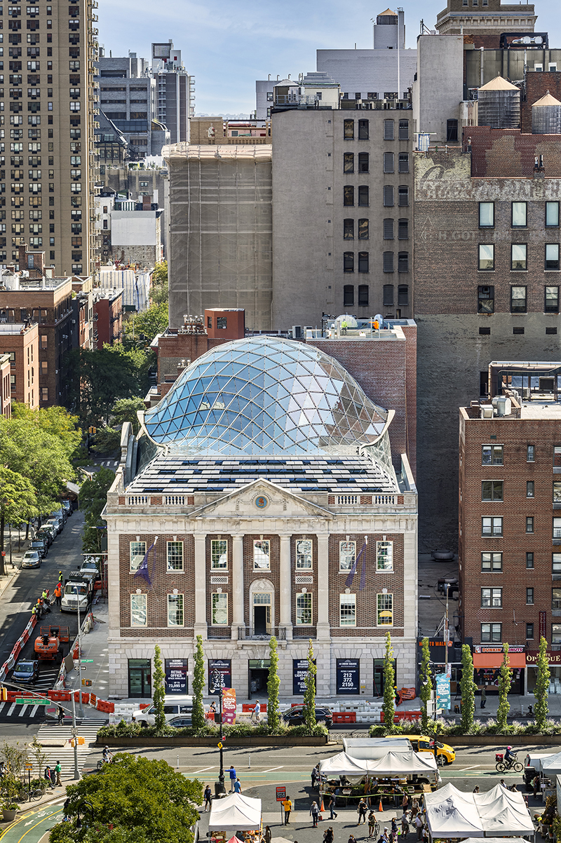  exterior shot of the new Tammany Hall