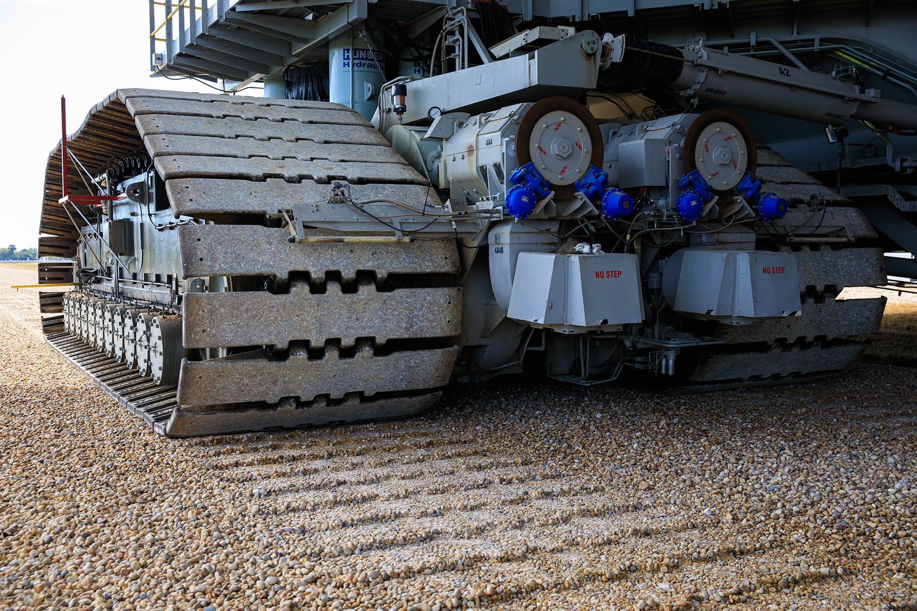 roadbed and crawler-transporter tracks