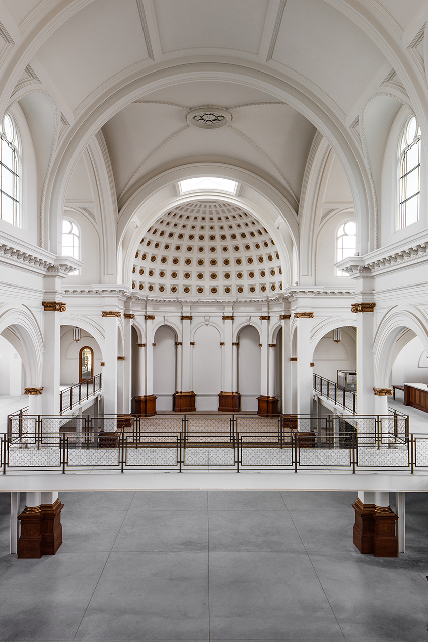 interior of church