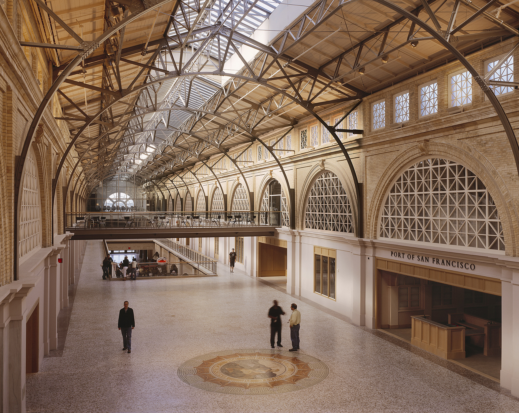 interior of expansive hall