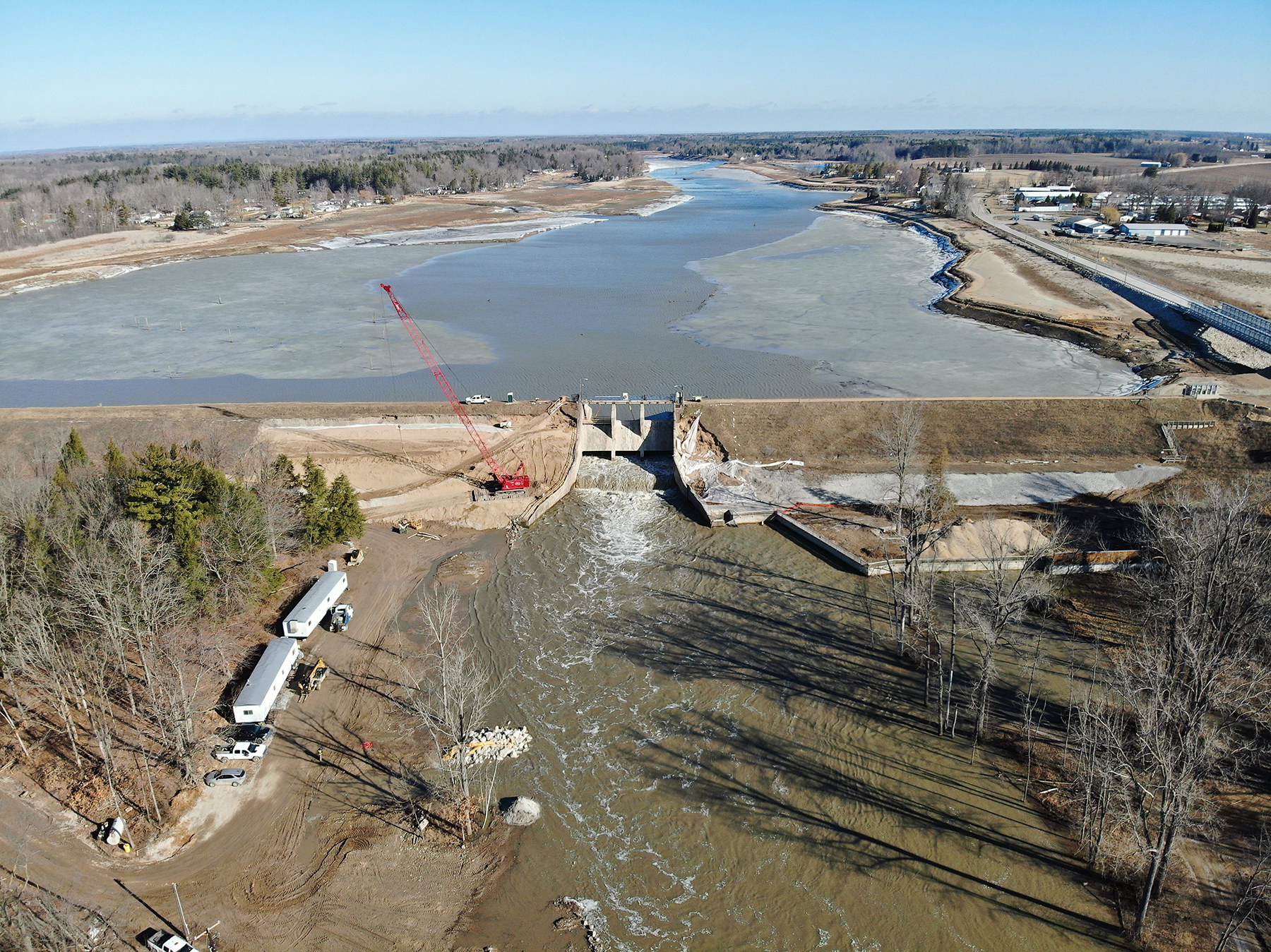 repaired Edenville Dam