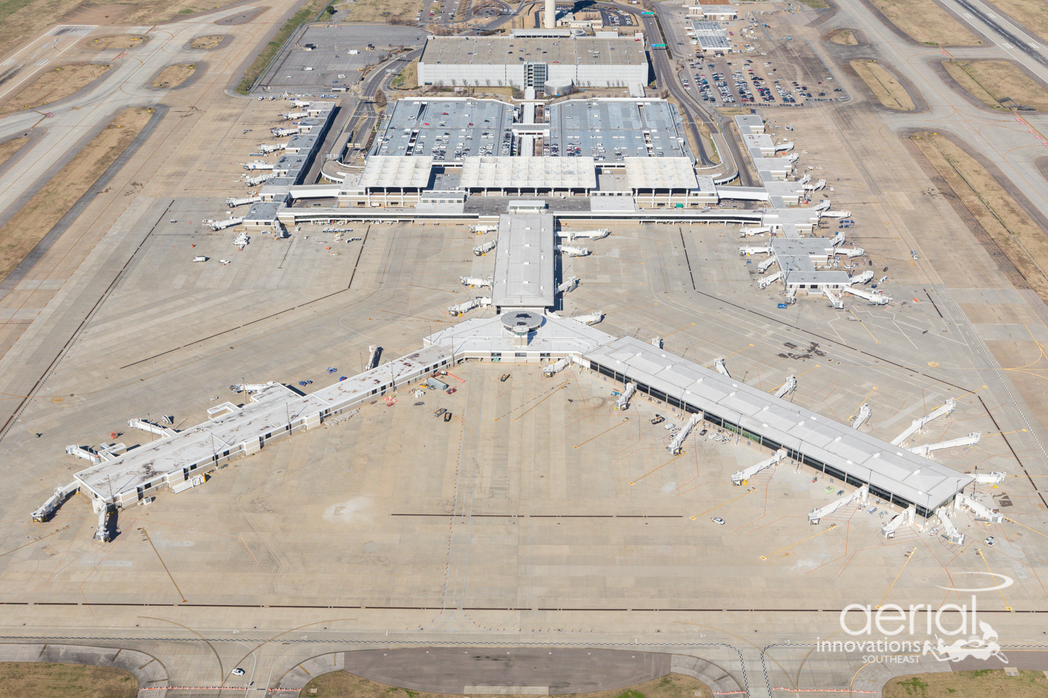 AERIAL OF CONCOURSE