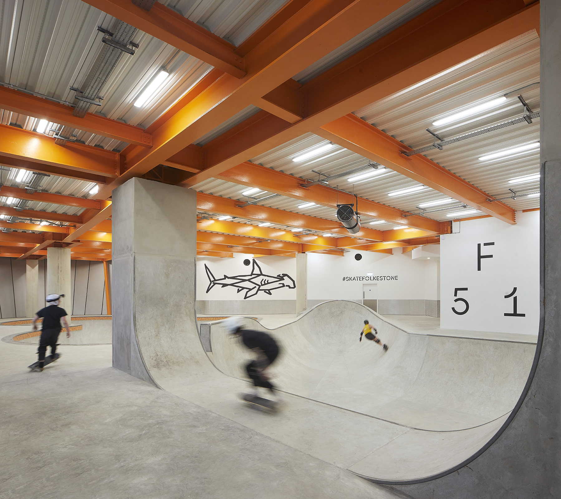 skate park interior