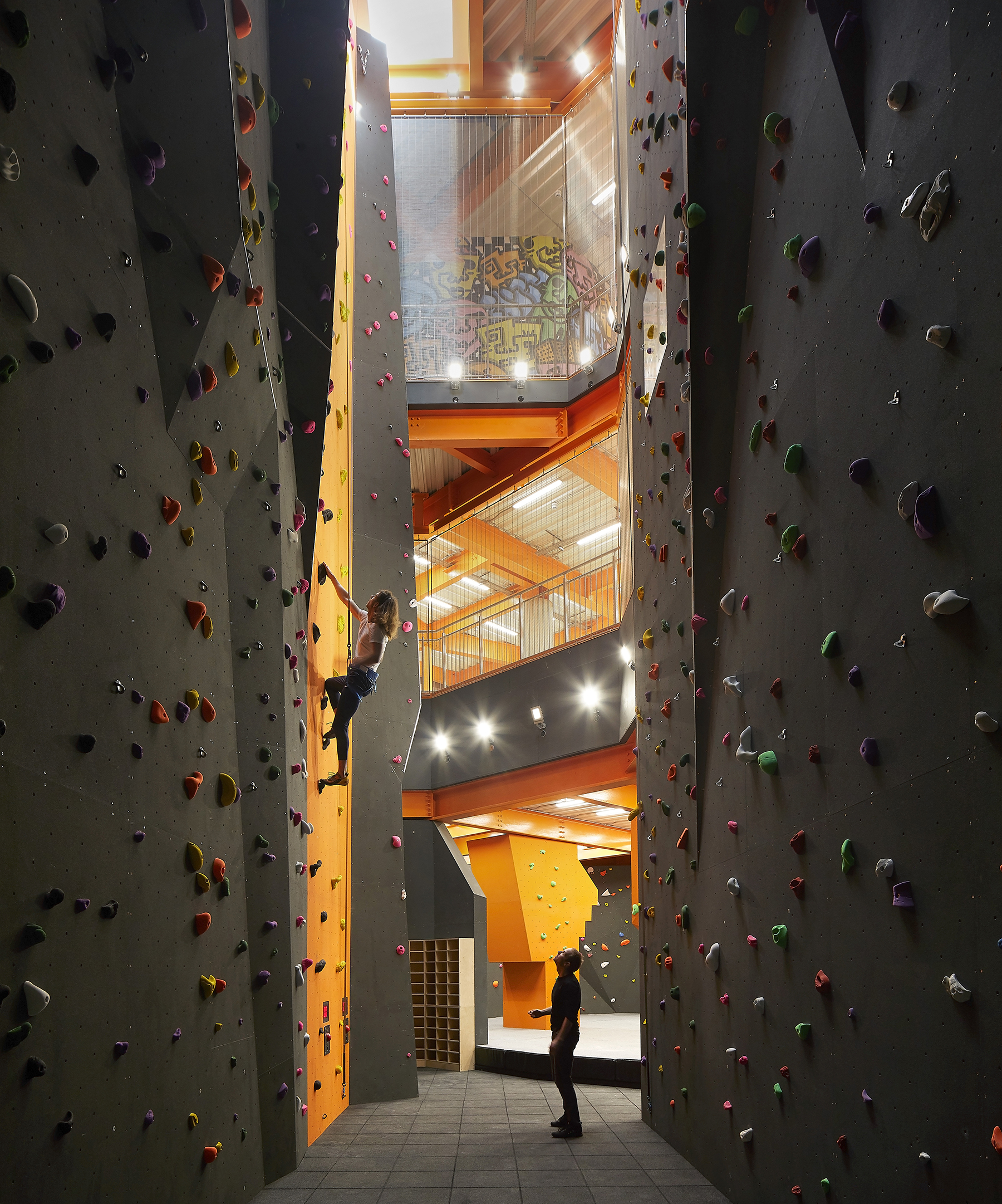 climbing wall