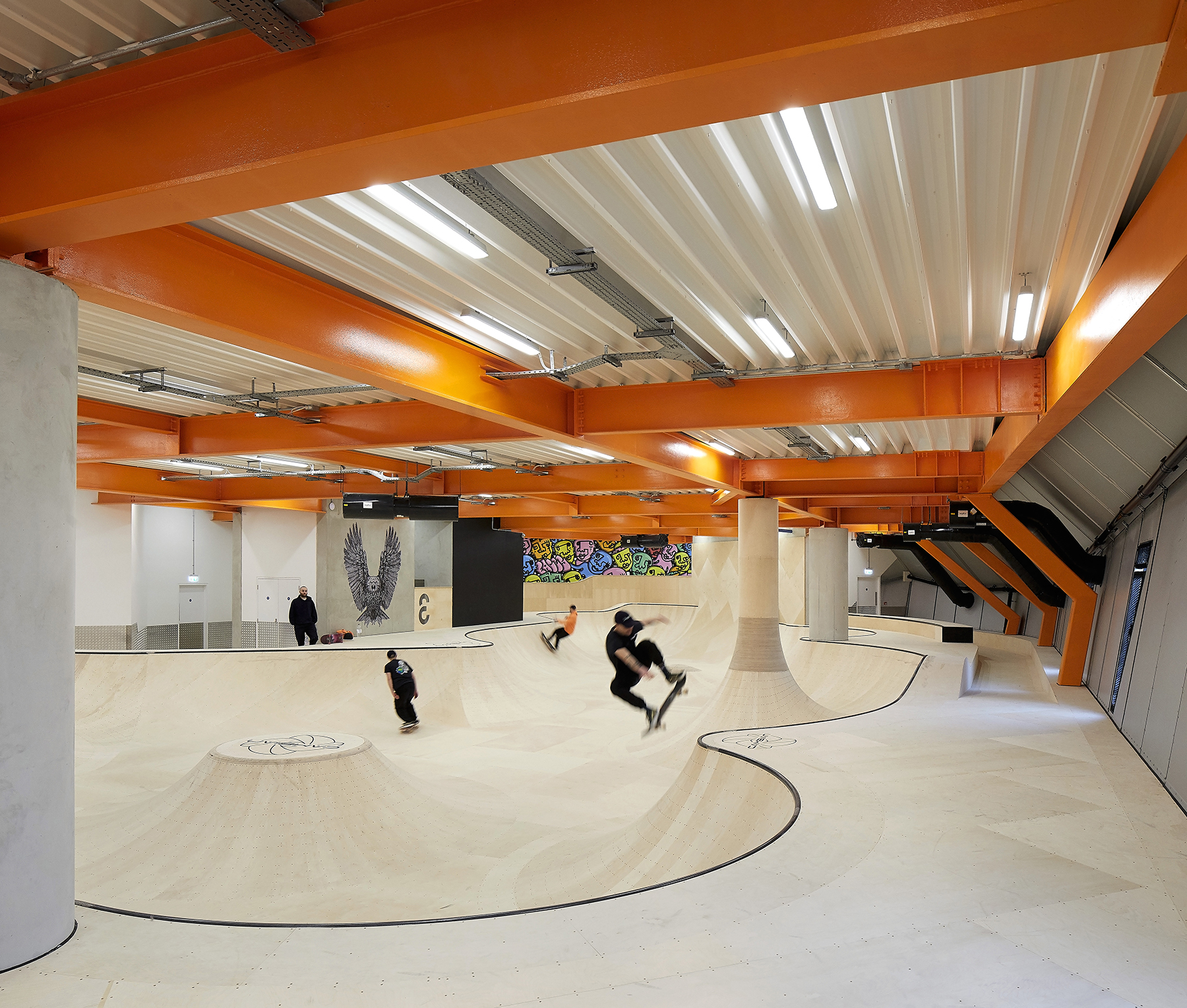 skate park interior