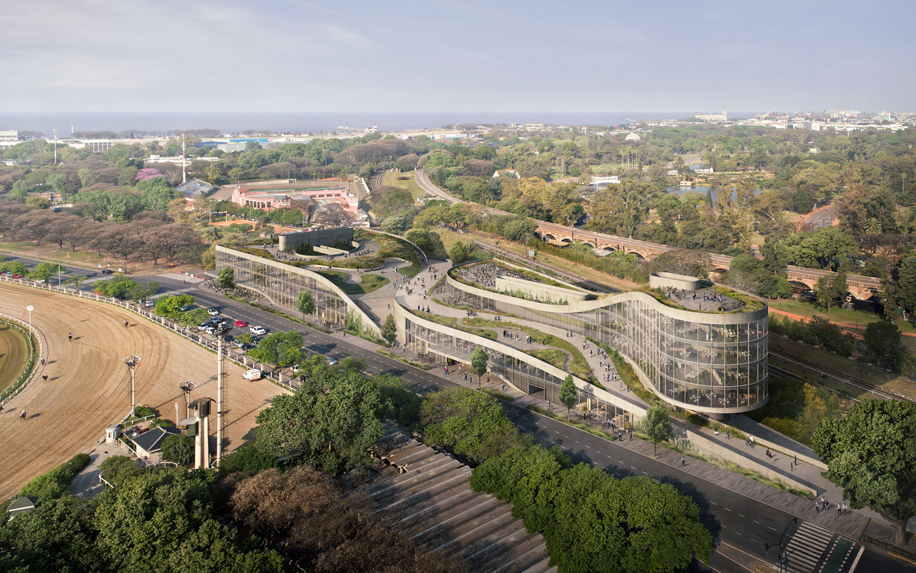 exterior showing walking paths and ramps