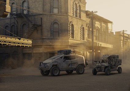 Automated vehicles feature in HBO’s Westworld. (Image courtesy John Johnson/HBO)