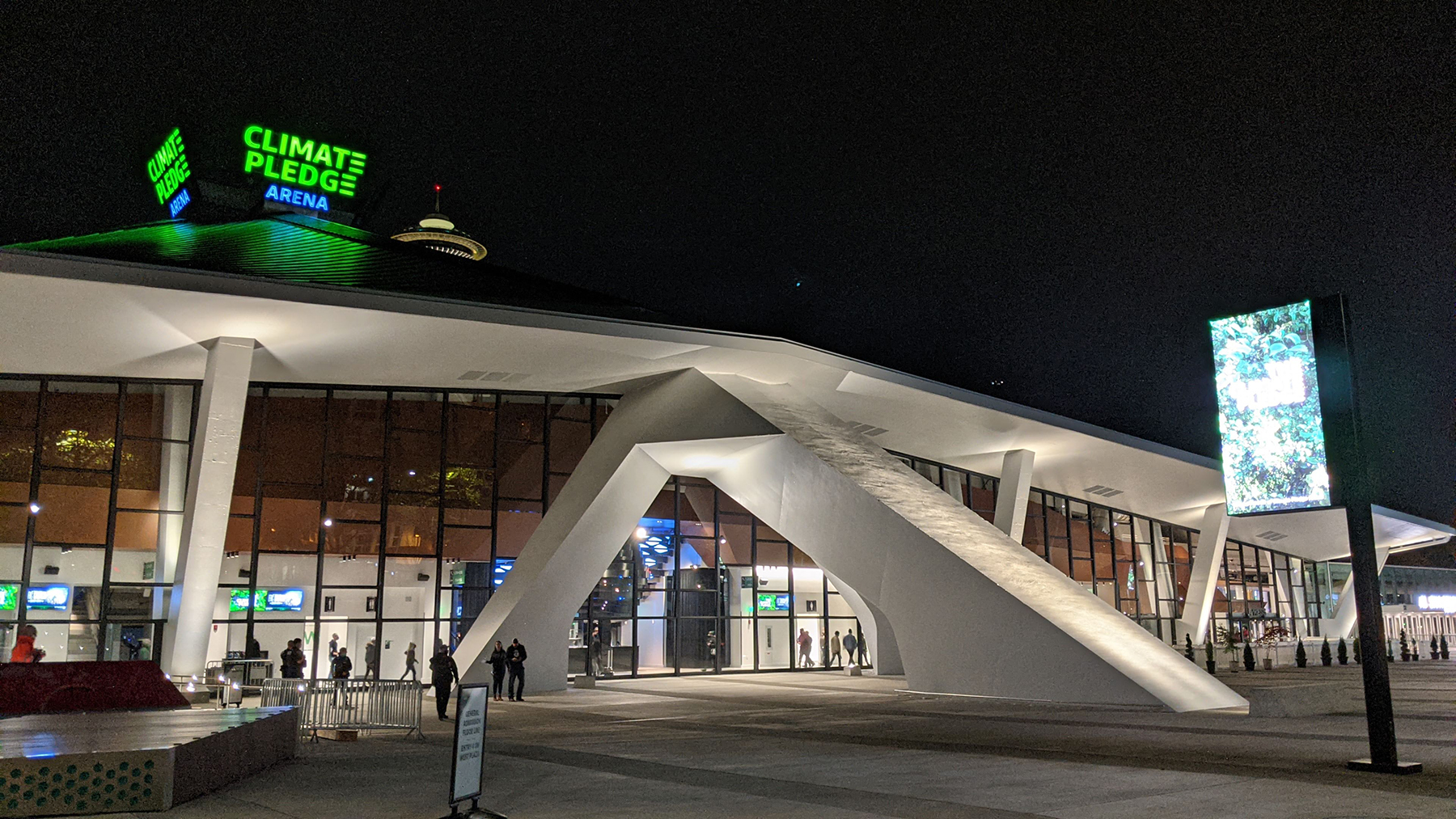 Climate Pledge Arena in Seattle. (Image courtesy of Thornton Tomasetti)