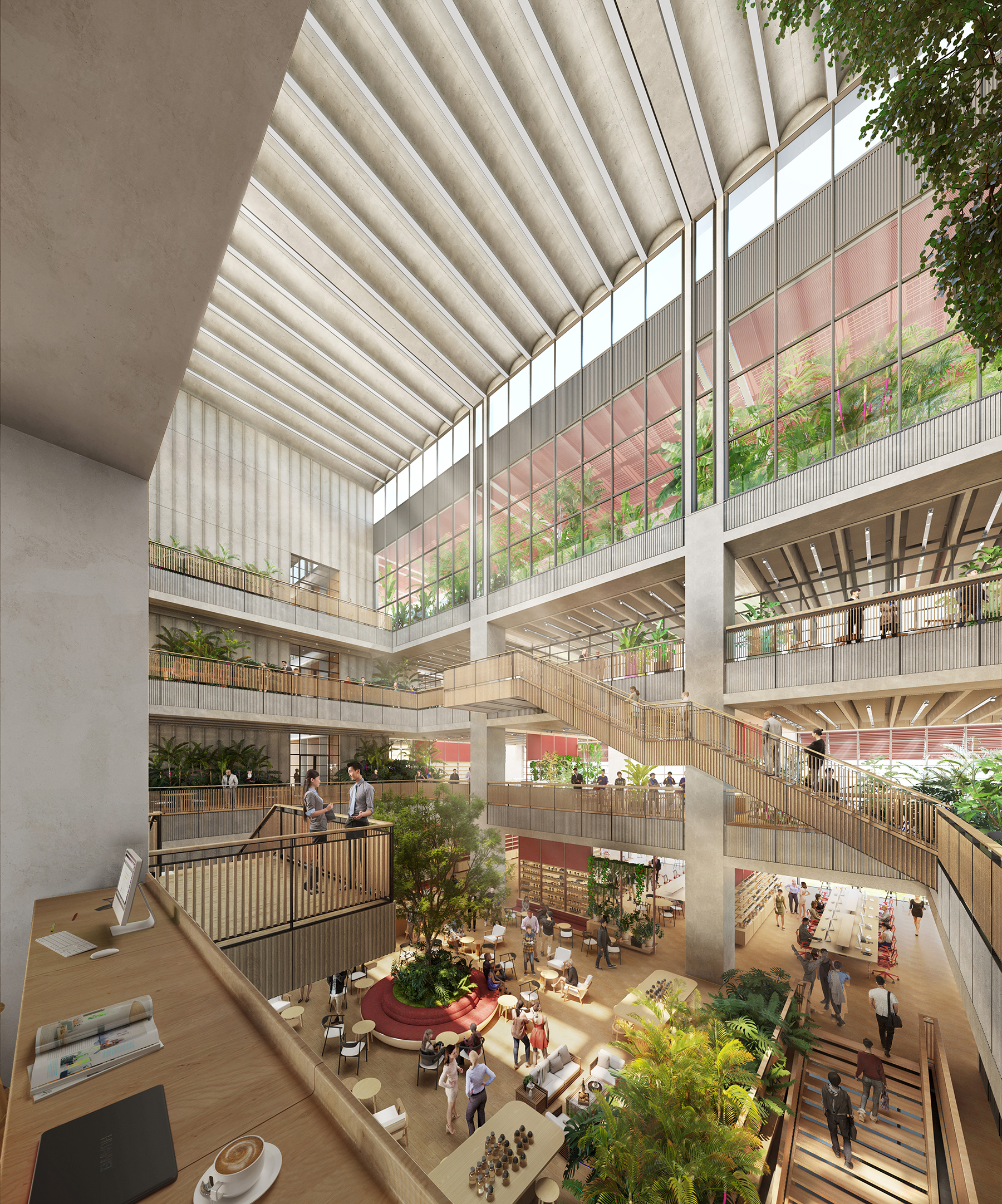 interior atrium space