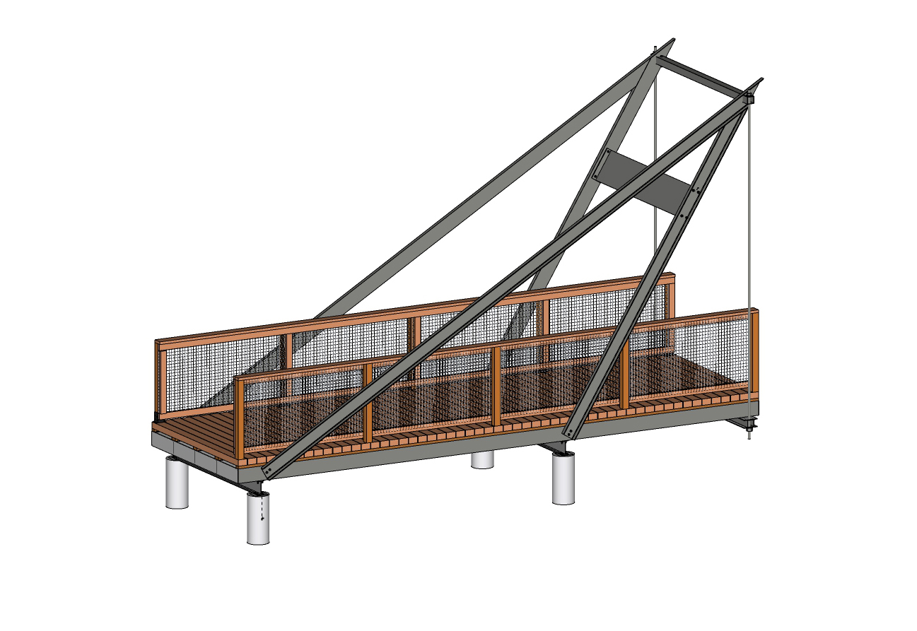 Schunnemunk Meadows Bridge Rendering (Rendering courtesy of U.S. Military Academy at West Point)