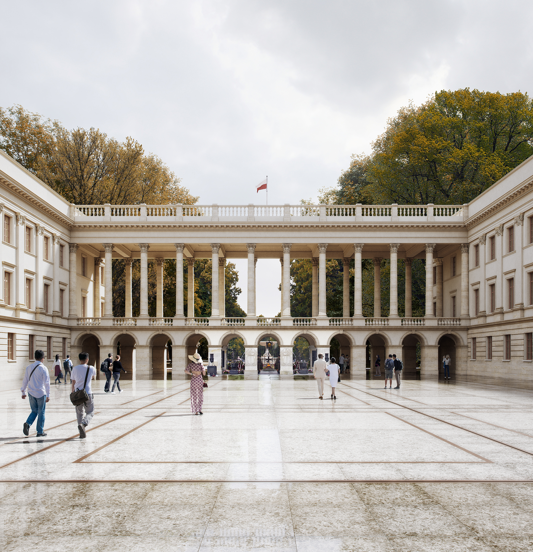 Tomb of the Unknown Soldier. (Visualization by Plankton Group)