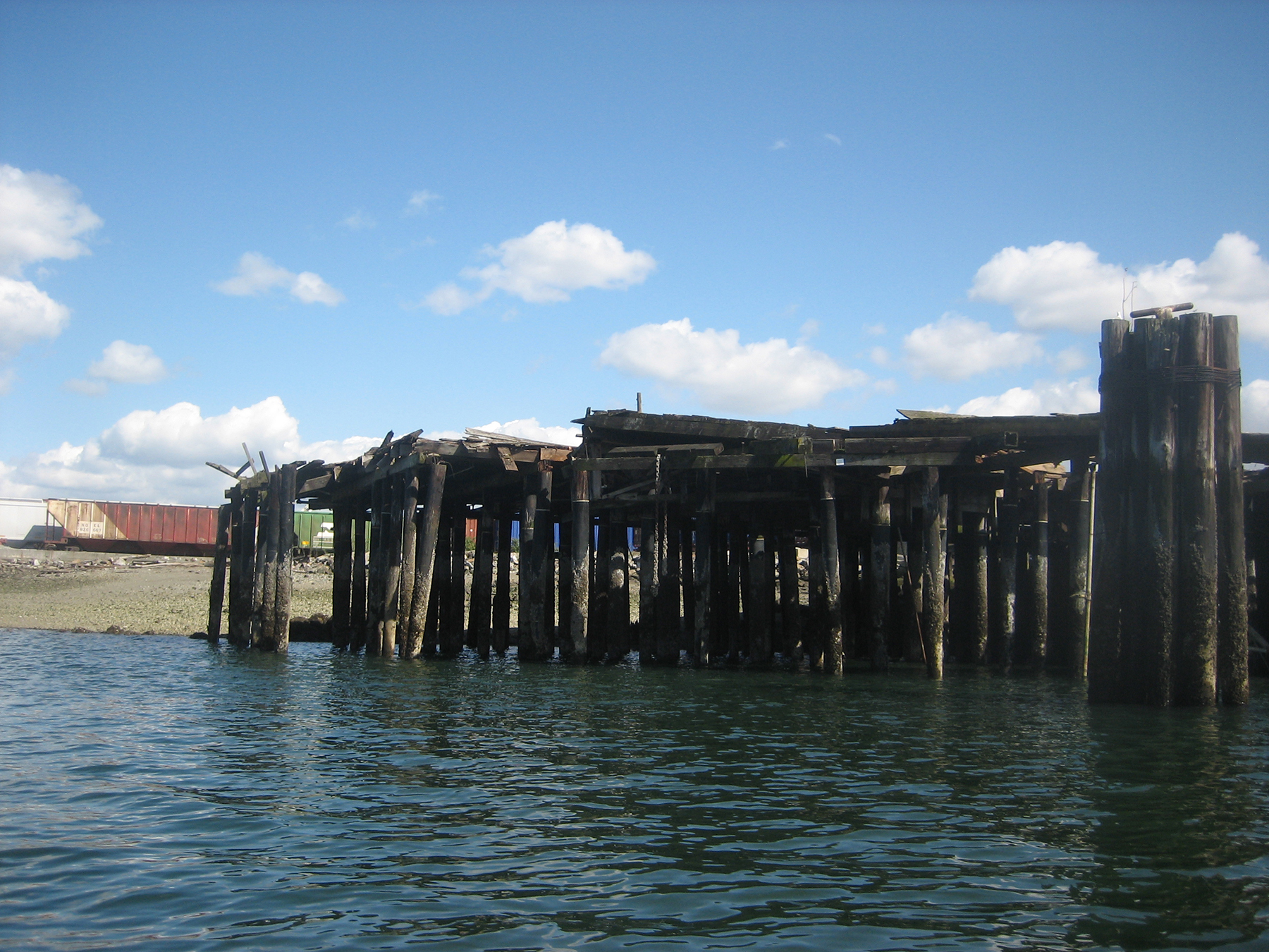 deteriorating dock