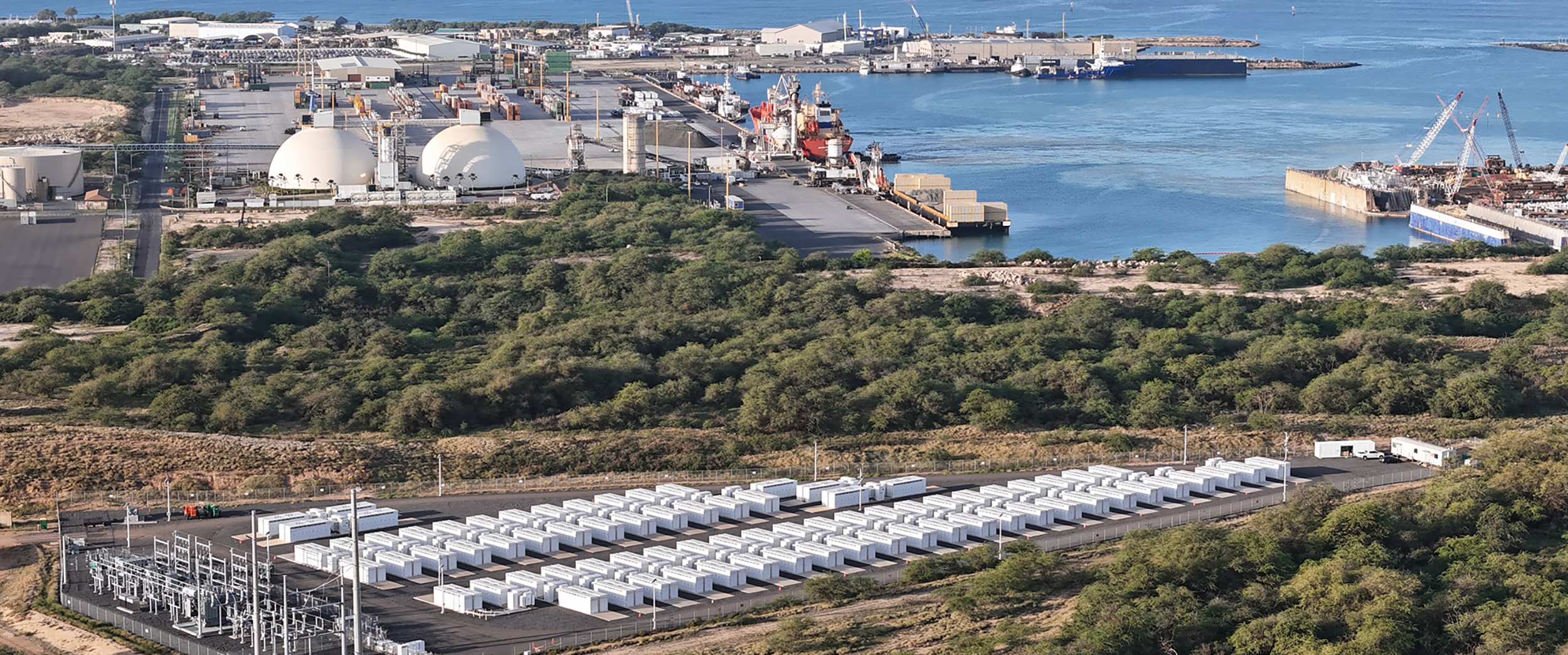 Large battery energy storage system now operating in Hawaii